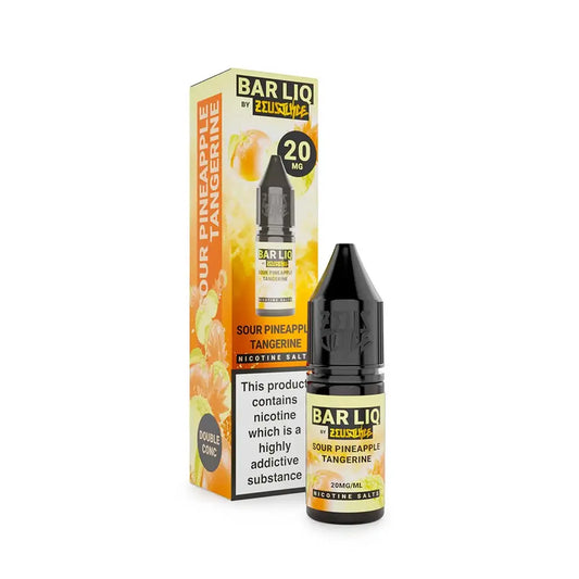 Sour Pineapple Tangerine Bar Liq Nic Salt by Zeus Juice