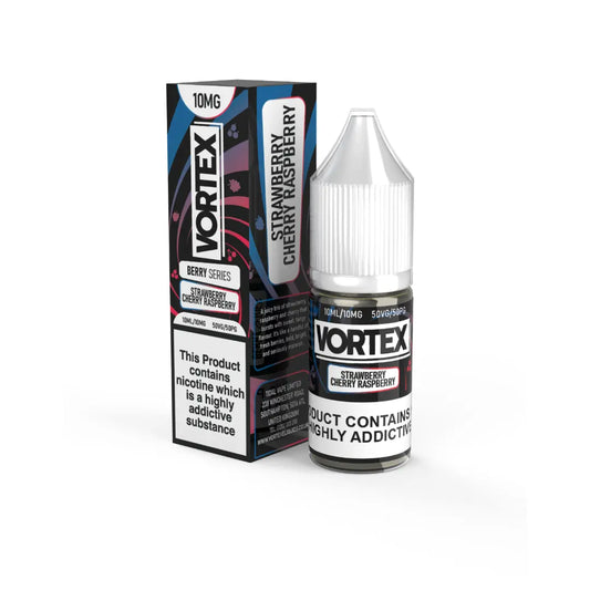 Strawberry Cherry Raspberry Nic Salt by Vortex Bar Series