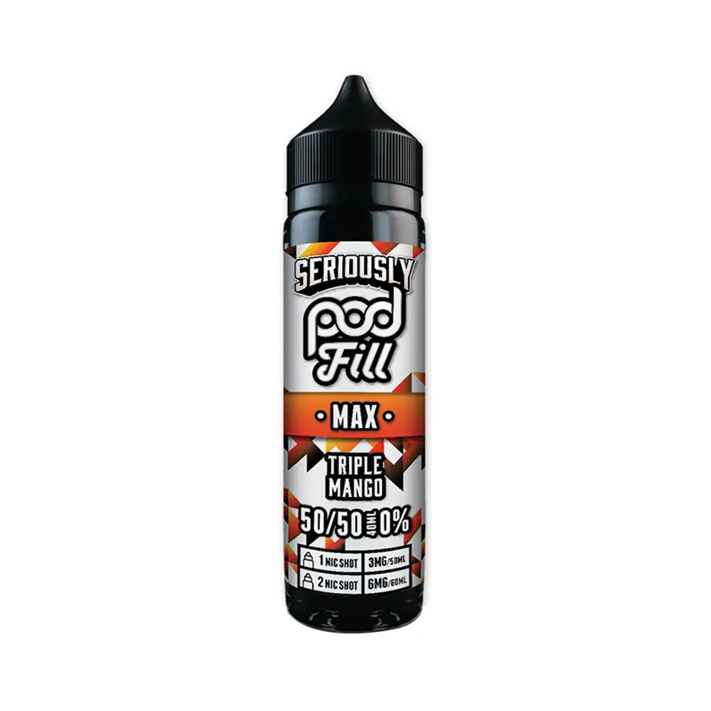 Triple Mango Seriously Pod fill Max 40ml Shortfill TidalVape