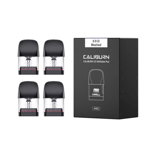 Uwell Caliburn G3 Replacement Pods - Pk of 4