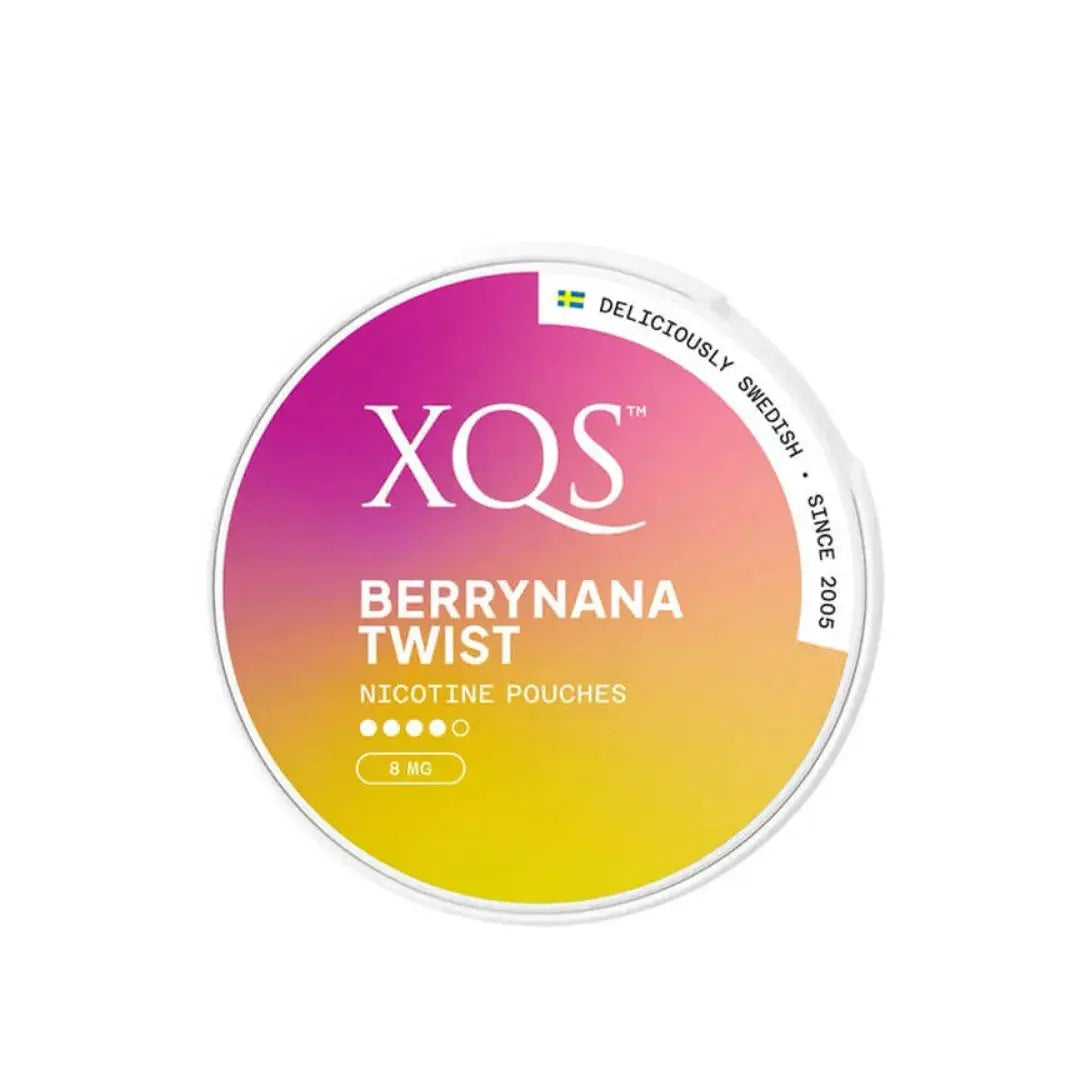 XQS Berrynana Twist Nicotine Pouches - 8mg
