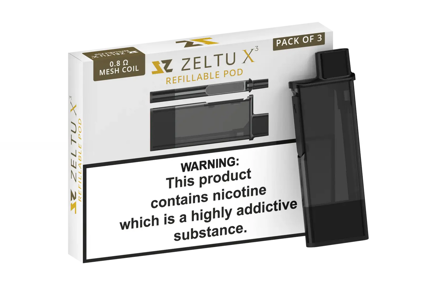 Zeltu X3 Refillable Pods
