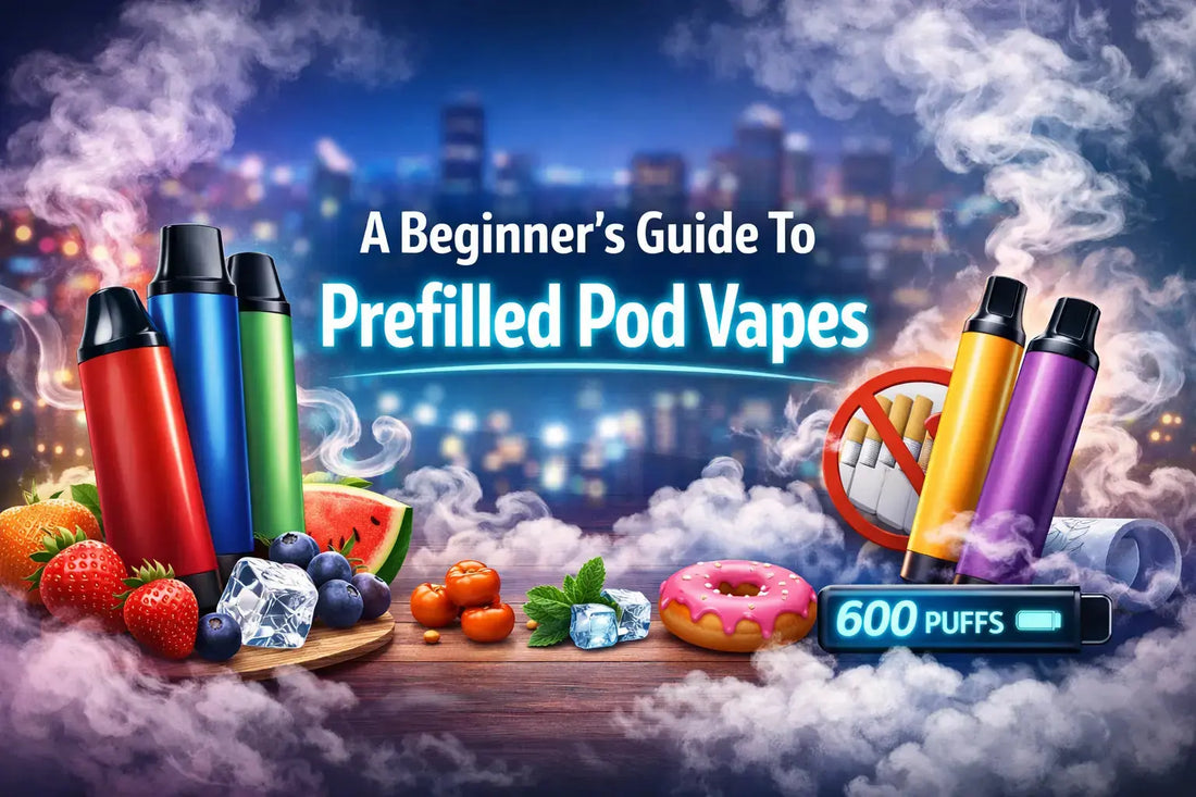 A Beginner's Guide To Prefilled Pod Vapes