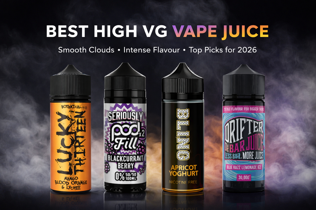 Best High VG Vape Juice UK 2026