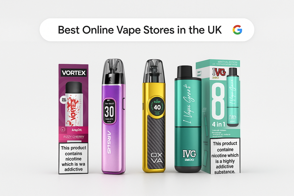 Best Online Vape Stores in the UK