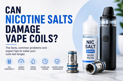 Can Nicotine Salts Damage Vape Coils?
