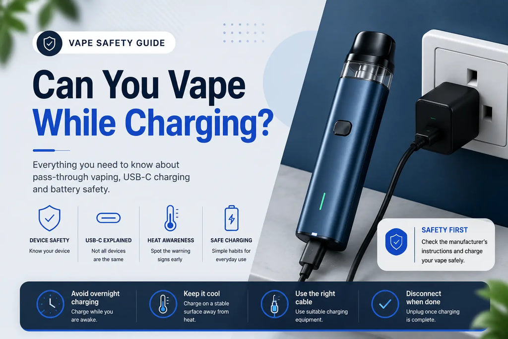 Can You Vape While Charging? UK Vape Safety Guide
