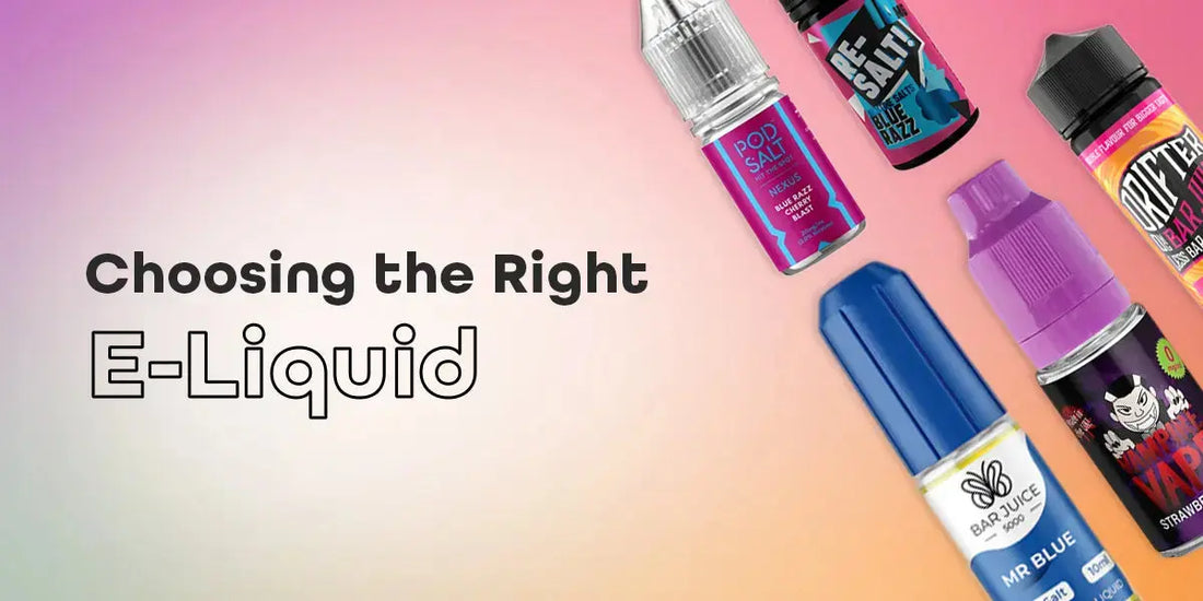 Choosing-the-Right-E-Liquid-Comprehensive-Guide-for-the-Perfect-Vaping-Experience TidalVape