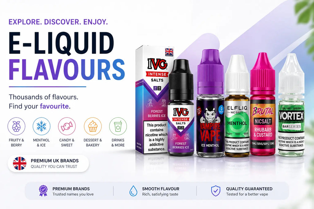 E-Liquid Flavours Explained: Find Your Perfect Vape Flavour