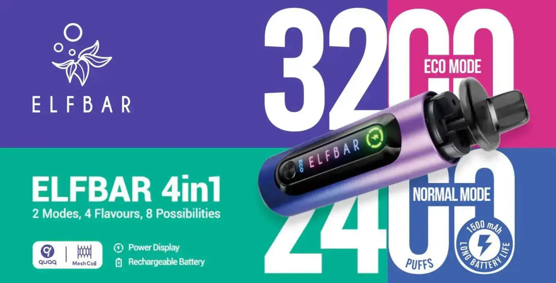 Elf Bar 4 in 1 Pod Vape Kit Review | Exclusive | Tidal Vape Elf Bar 4 in 1 Pod Vape Kit Review | Exclusive | Tidal Vape