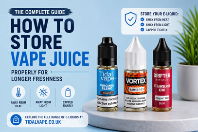 How To Store Vape Juice Properly and Keep It Fresh Longer