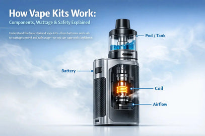How Vape Kits Work: Components, Wattage & Safety Explained