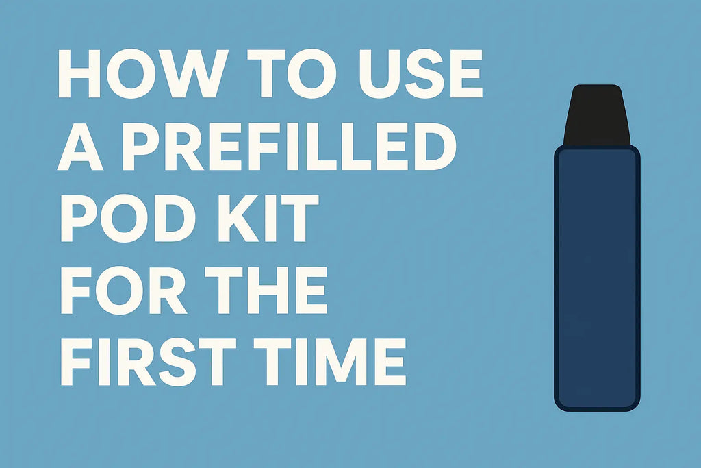 How to Use a Prefilled Pod Kit for the First Time