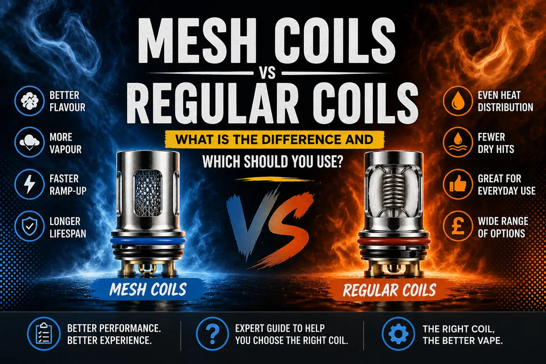 mz ts 250 vape Mesh Coils vs Regular Coils: Key Differences & Which Is Better?