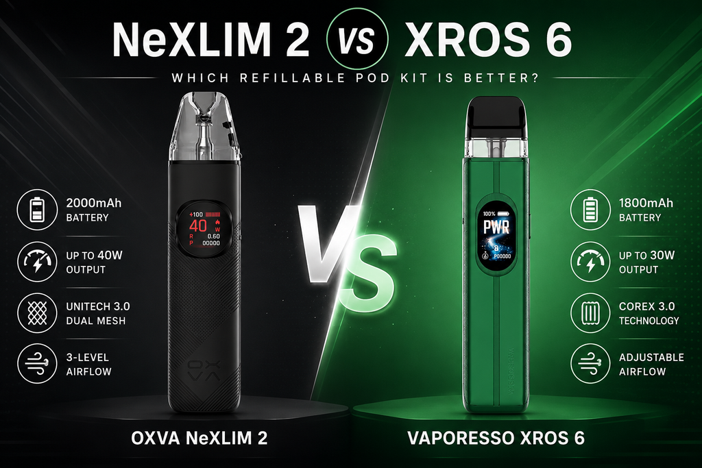 NeXLIM 2 Vs XROS 6: Which Refillable Pod Kit Is Better?