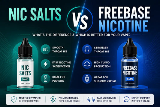 Nic Salts vs Freebase Nicotine