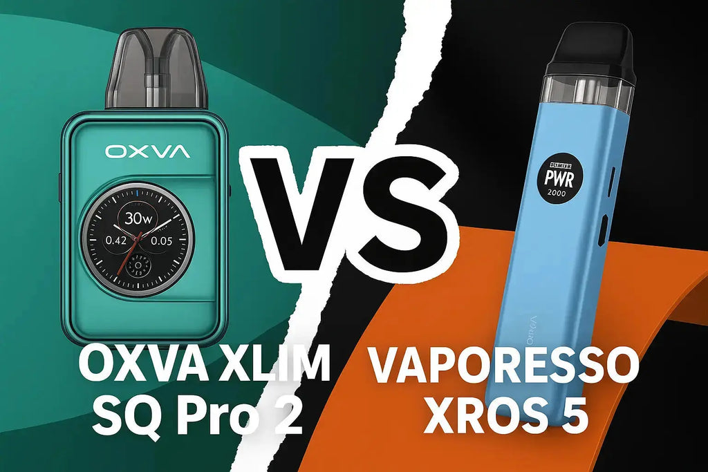 OXVA XLIM SQ Pro 2 Vs Vaporesso XROS 5 OXVA XLIM SQ Pro 2 Vs Vaporesso XROS 5