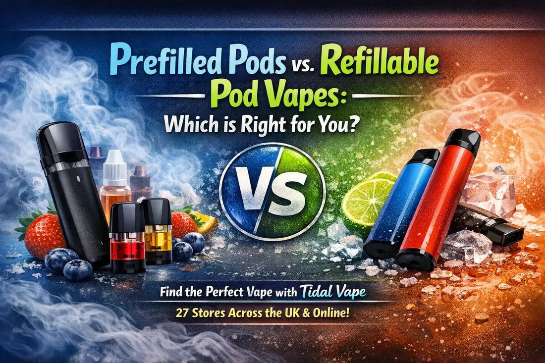Prefilled Pods vs. Refillable Pod Vapes