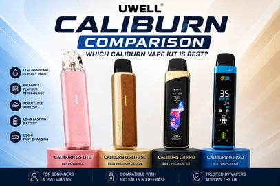 Uwell Caliburn Comparison: Which Caliburn Vape Kit Is Best?