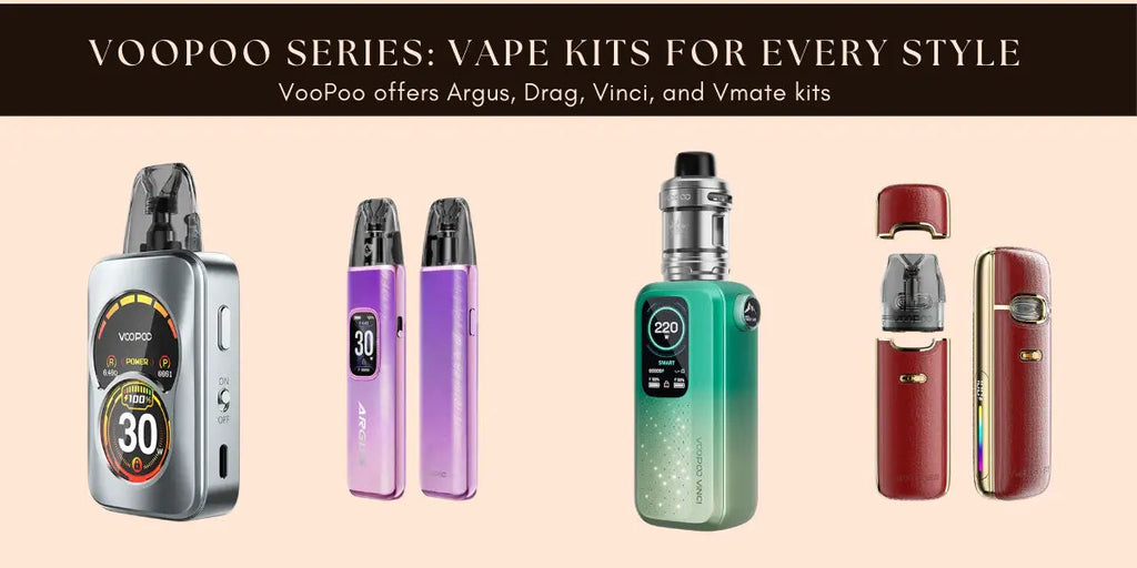 VOOPOO Series: Vape Kits for Every Style