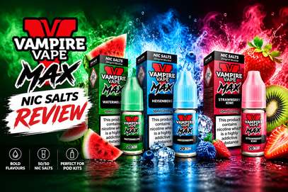 Vampire Vape Max Nic Salts Review