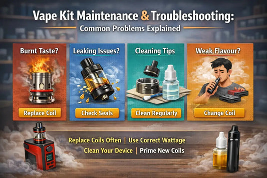 Vape Kit Maintenance & Troubleshooting Tips