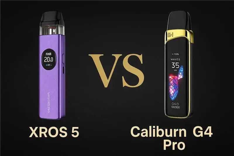 Vaporesso XROS 5  vs Caliburn G4 Pro