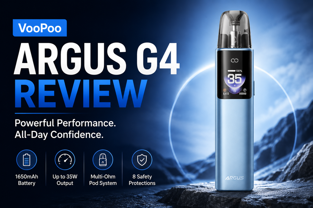 VooPoo Argus G4 Review: Is This the Best Pod Kit of 2026?