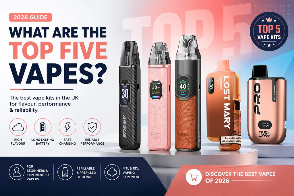 What Are the Top Five Vapes?