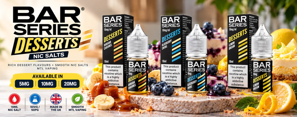 Bar Series Desserts Nic Salt