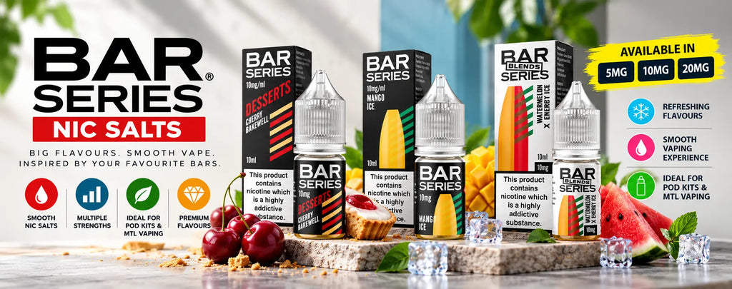 Bar Series Nic Salts