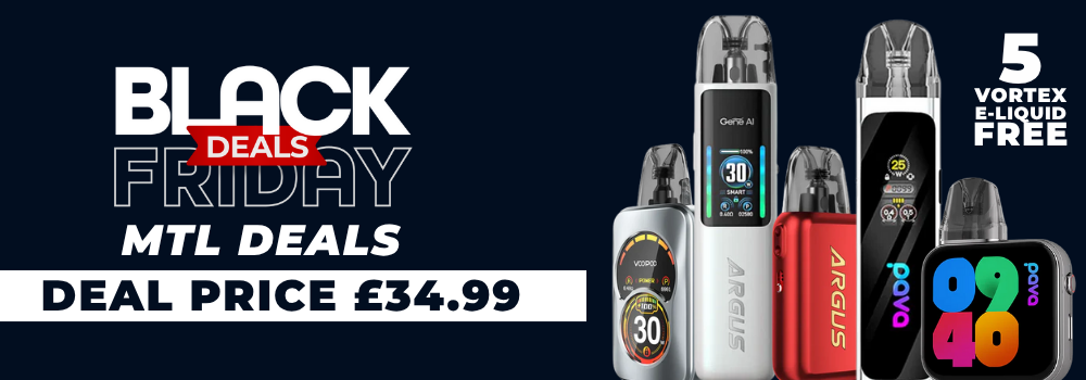 Black Friday & Cyber Monday Vape Deals