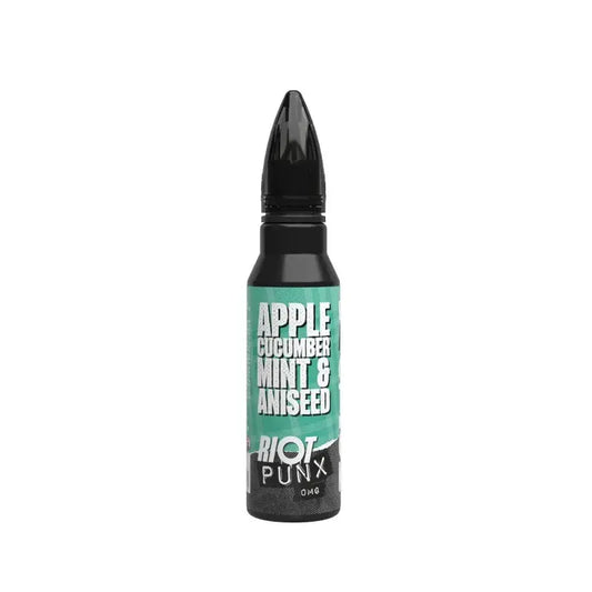 APPLE CUCUMBER MINT & ANISEED E-LIQUID PUNX BY RIOT SQUAD