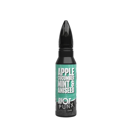 APPLE CUCUMBER MINT & ANISEED E-LIQUID PUNX BY RIOT SQUAD