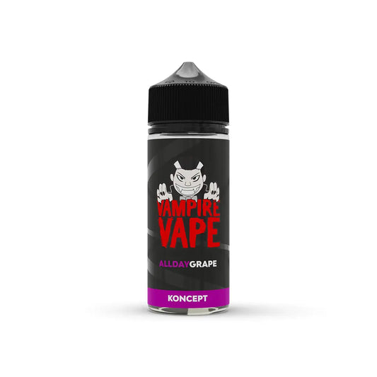 All Day Grape 100ml Shortfill by Vampire Vape Koncept