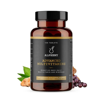 Alphemy Advanced Multivitamin and Minerals - 120 Tablets Alphemy