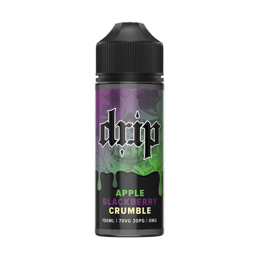 Apple Blackberry Crumble 100ml Shortfill E-Liquid by Drip