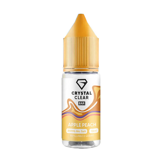 Apple Peach Nic Salt by Crystal Clear Bar Salts