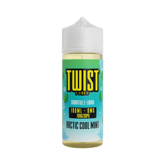 Arctic Cool Mint 100ml Shortfill by Twist E-Liquid
