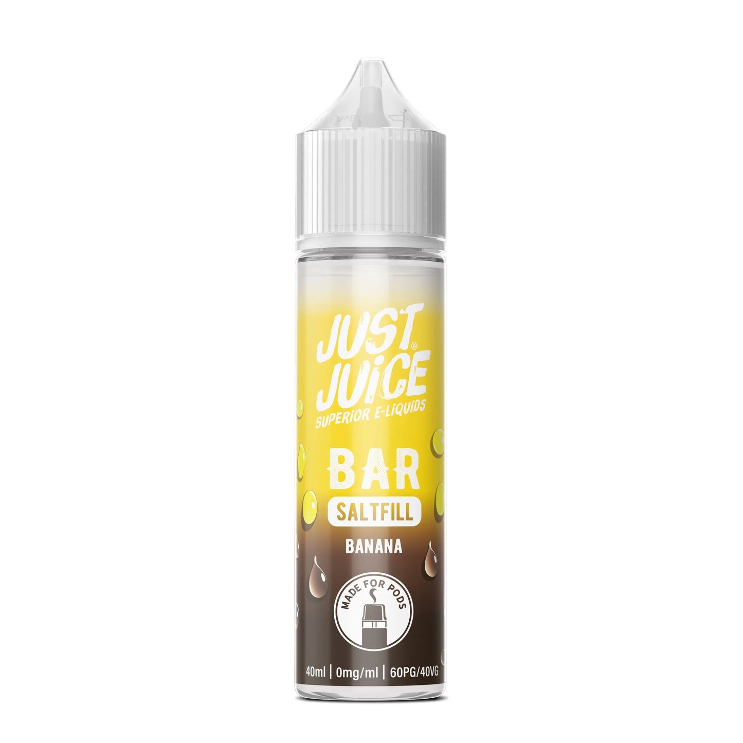 Banana 40ml Bar Saltfill by Just Juice Just Juice