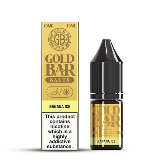 Banana Ice 10ml Nic Salt by Gold Bar