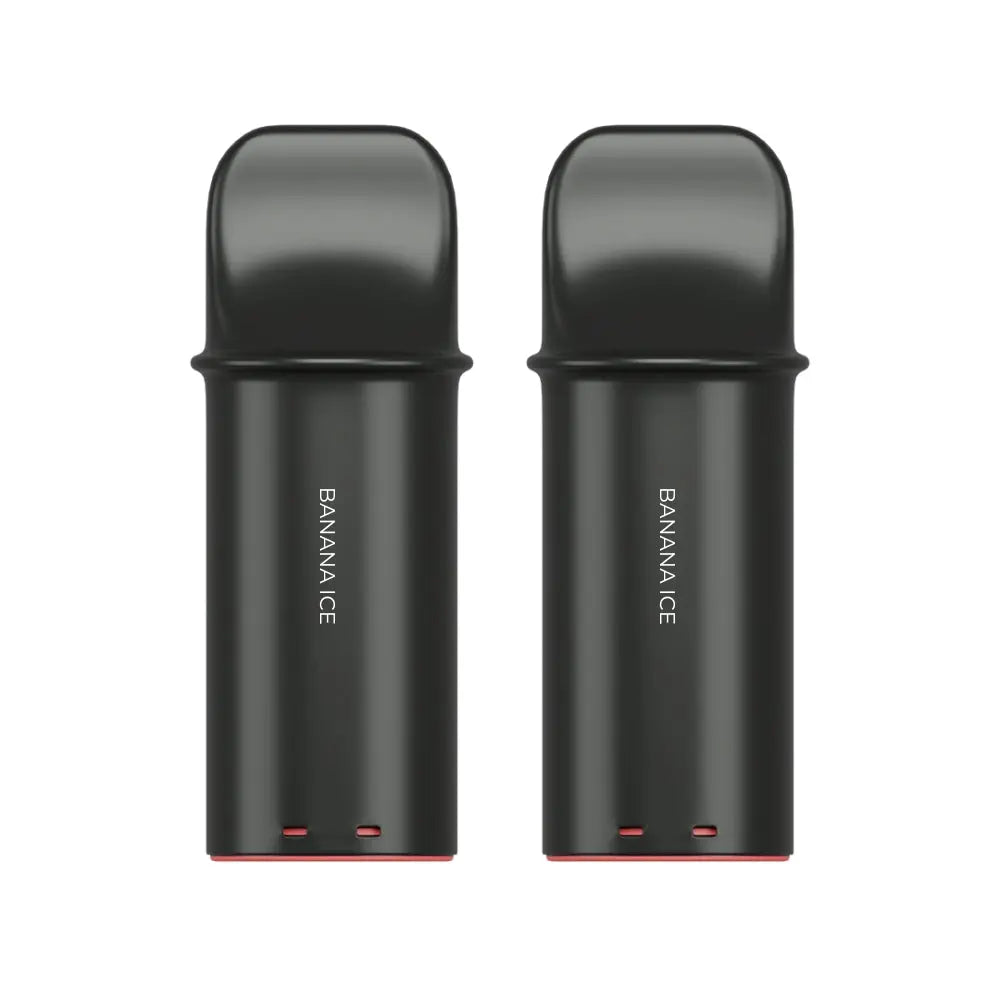 Banana Ice Classic 2K Vortex Bar 600 Replacement Pods – Pk 2 Vortex