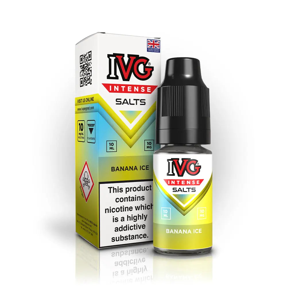 Banana Ice Nic Salt by IVG Intense Salts Ivg