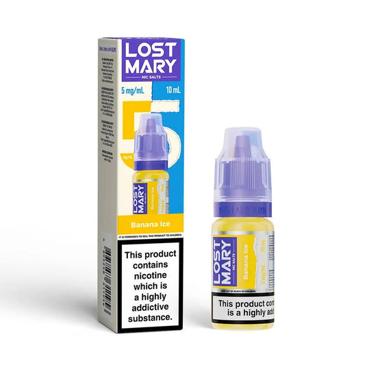 Banana Ice Nic Salt by Lost Mary