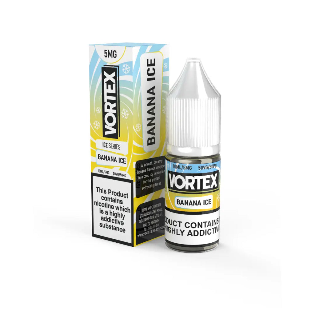 Banana ice Nic Salt by Vortex Bar Series