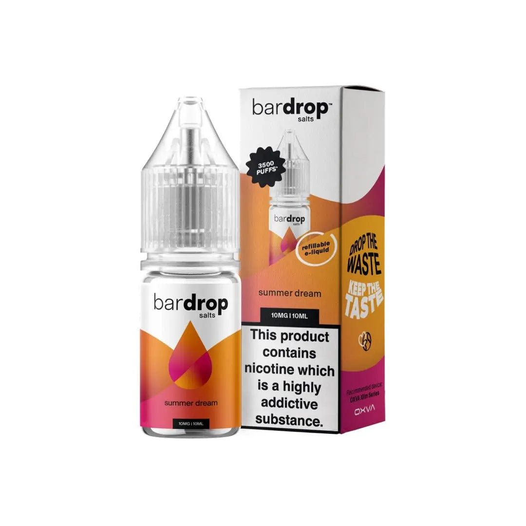 Bar Drop Summer Dream 10ml Nic Salt E-Liquid