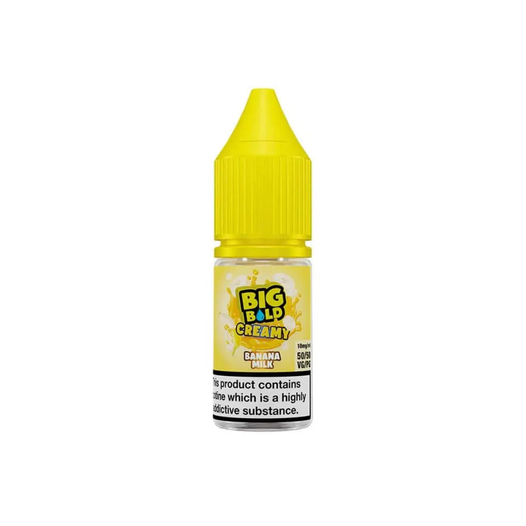 Big Bold Creamy Banana Milk Nic Salt E-Liquid