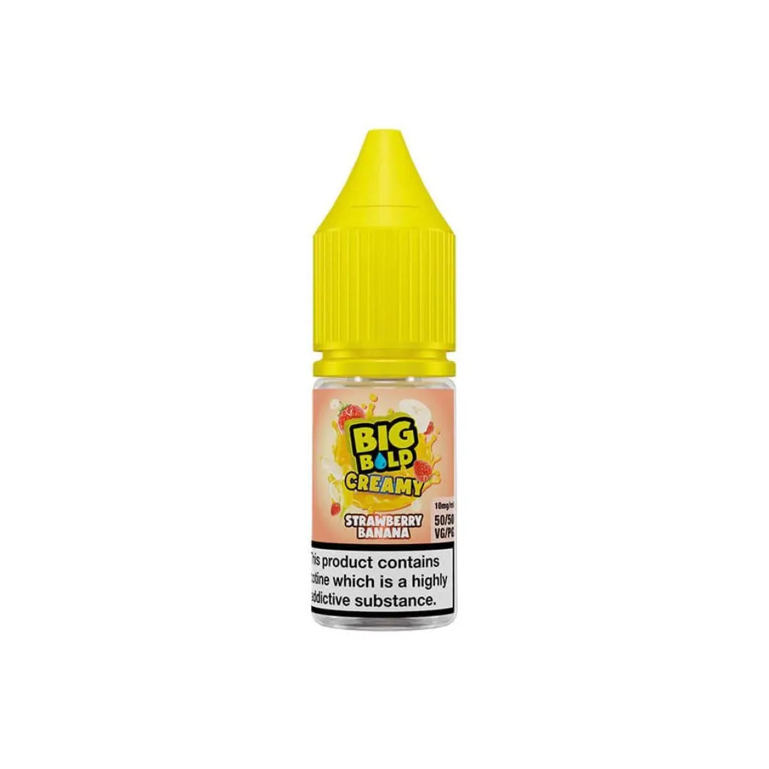Big Bold Creamy Strawberry Banana Nic Salt E-Liquid