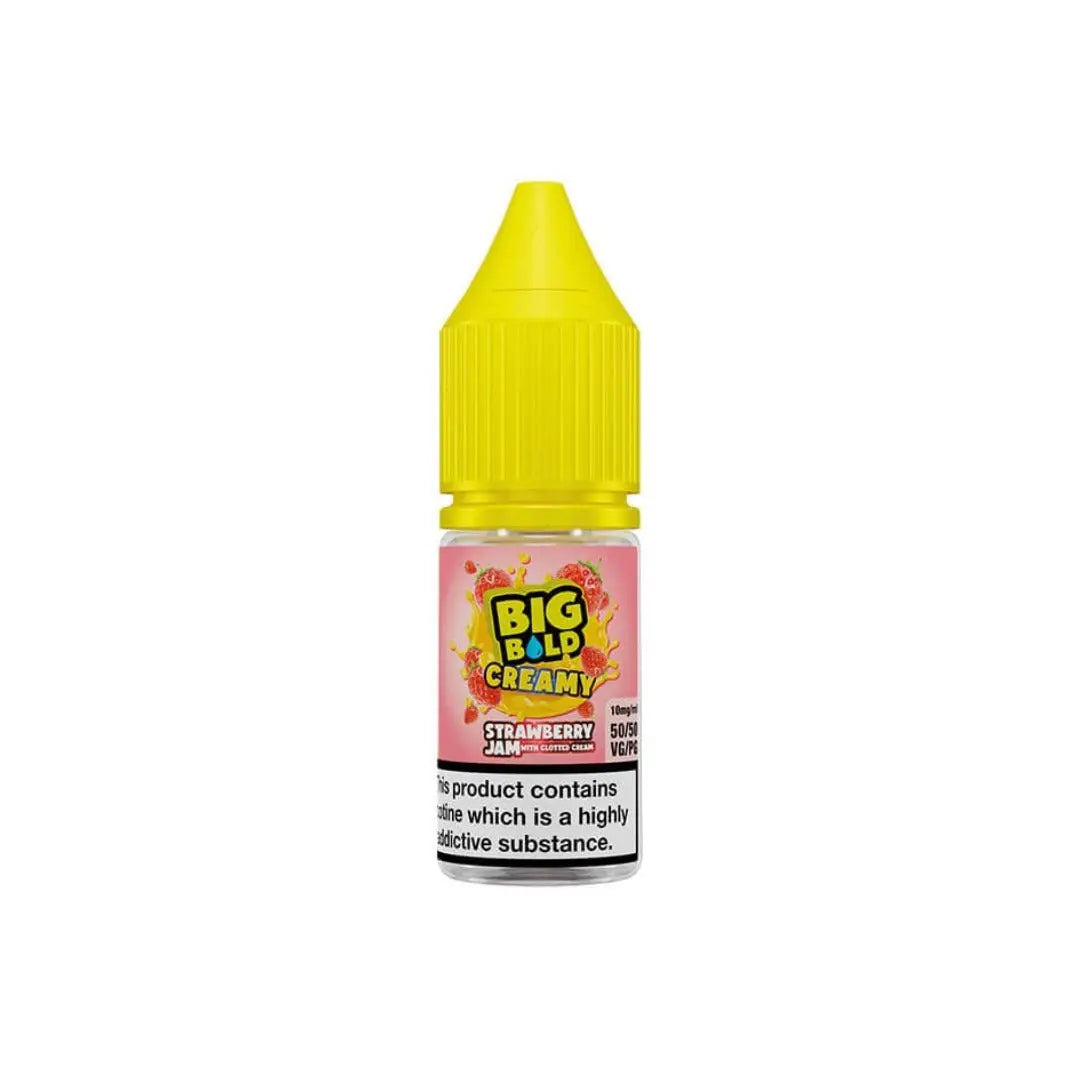 Big Bold Creamy Strawberry Jam and Clotted Cream Nic Salt E-Liquid