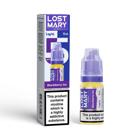 Blackberry Ice Nic Salt by Lost Mary